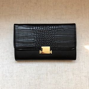 Black Leather Crossbody from Lulus